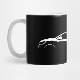 Dacia Logan (2020) Silhouette Mug